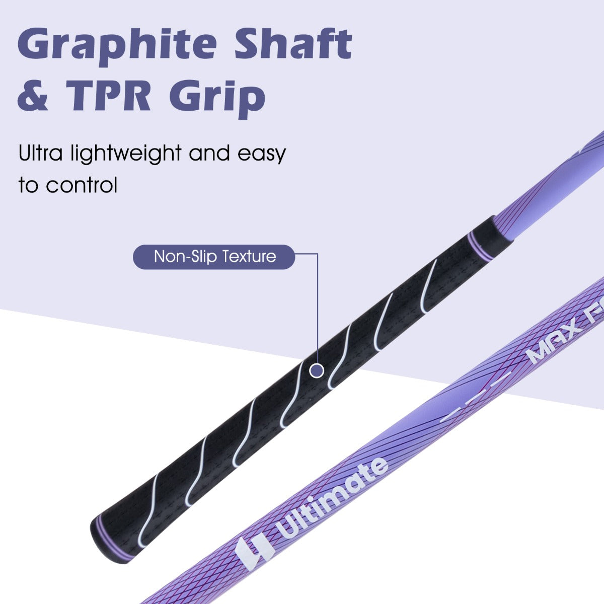 Women’s Complete Golf Club Set, Right Hand-Purple