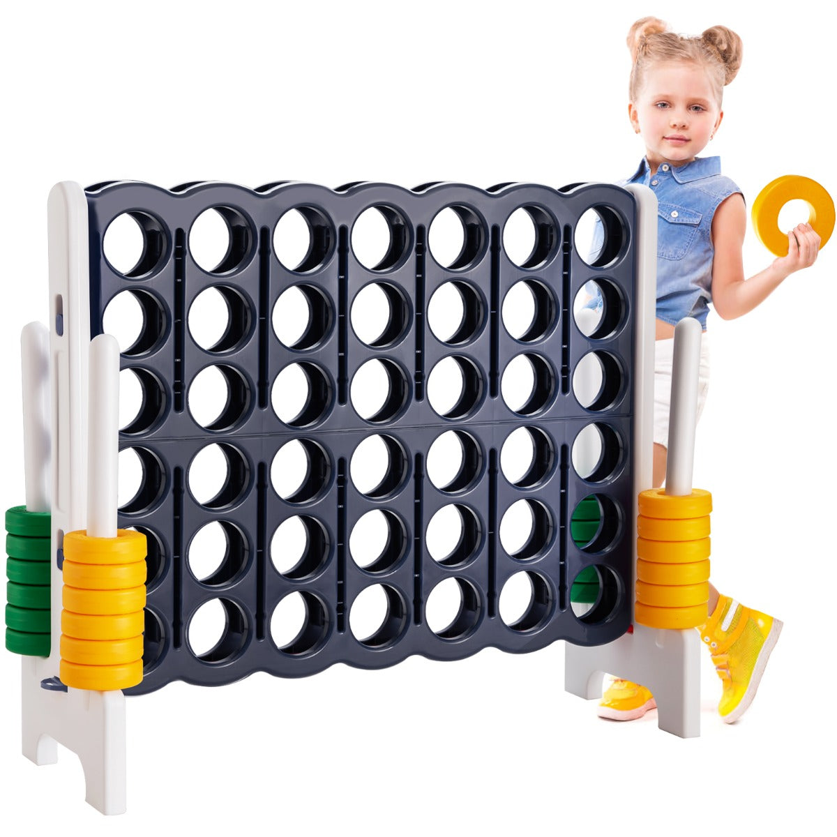Connect 4 in A Row Jumbo Family Garden yard Game