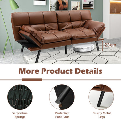 Four-level adjustable armrests let users create a comfortable position for reading or relaxing