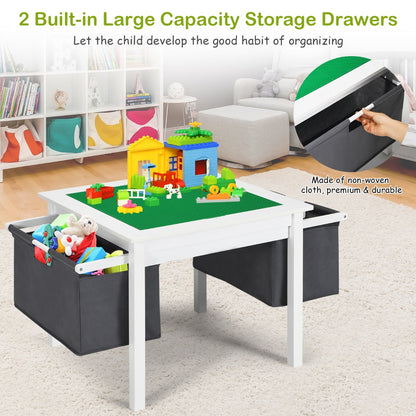 Sturdy kids table supports up to 90 kg while each matching chair supports up to 45 kg safely