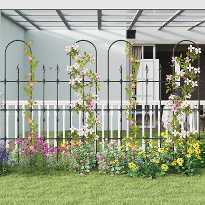 Decorative Garden Fence for Vegetable Flower Cucumber Tomato