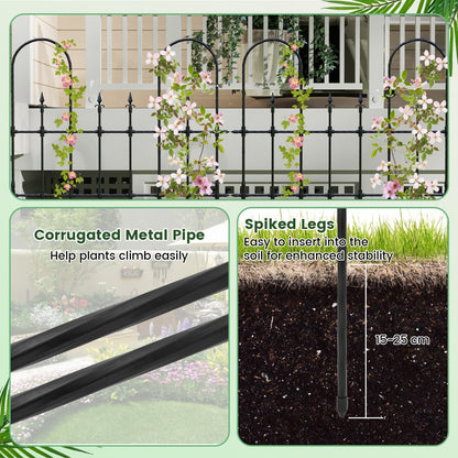 Decorative Garden Fence for Vegetable Flower Cucumber Tomato