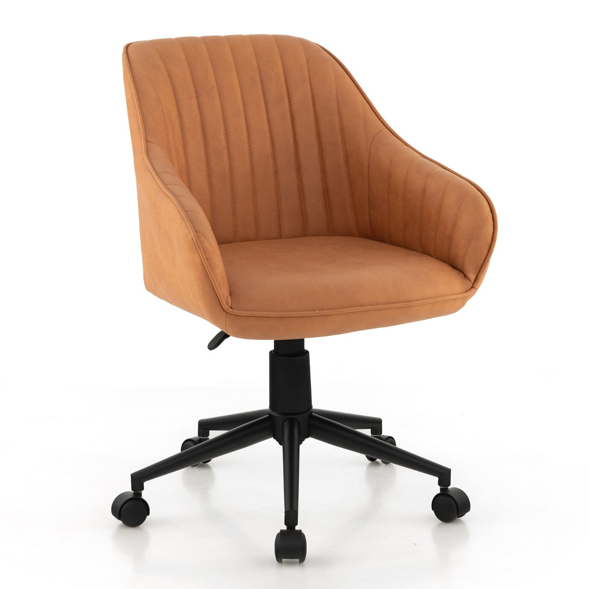 Home Office Desk Chair with 5 Rolling Wheels for Study, Bedroom, Office