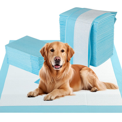 Dog and Puppy Pee Pads for Potty Training-Blue