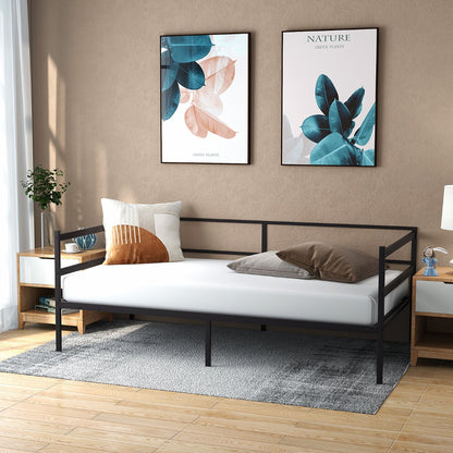 Single Size Metal Daybed Frame for Living Room and Guest Room