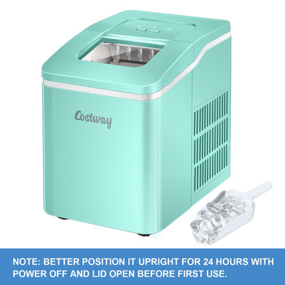 Countertop Ice Maker with Removable Basket for Home