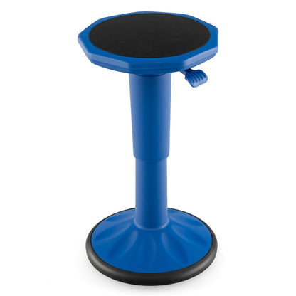 Costway Ergonomic Wobble Stool with Adjustable Height-Navy