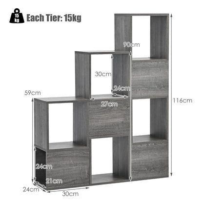 Costway 9-Cube Free Combination Bookcase for Living Room