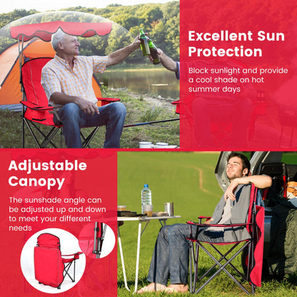 Thick 600D Oxford fabric seat resists tearing, wear, fading, and outdoor weather conditions