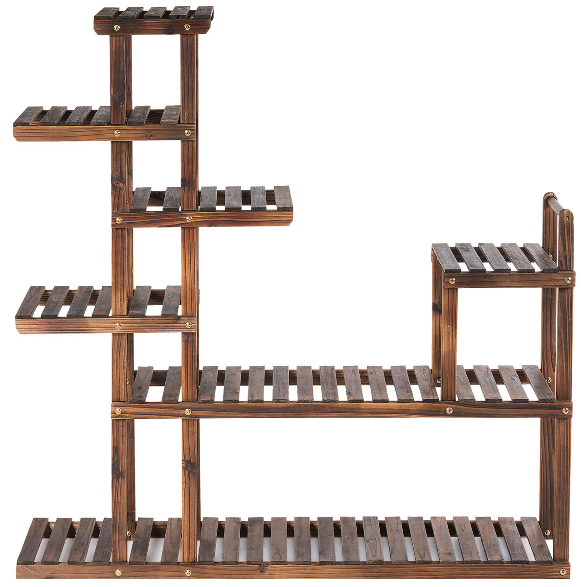 Costway Multifunctional 7-Level Plant Stand for Balcony, Garden, Living Room