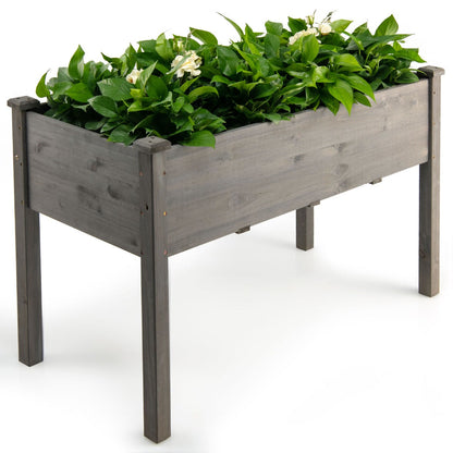 Strong legs and secure rust-resistant screws improve overall planter stability