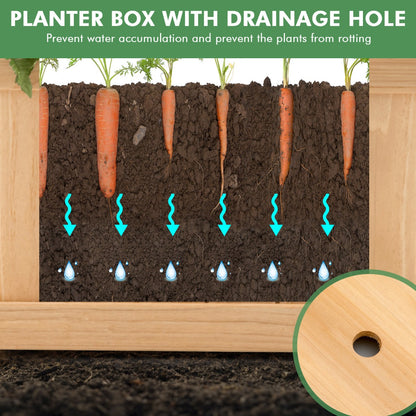 Planter box helps create an organized, productive, and beautiful dream garden