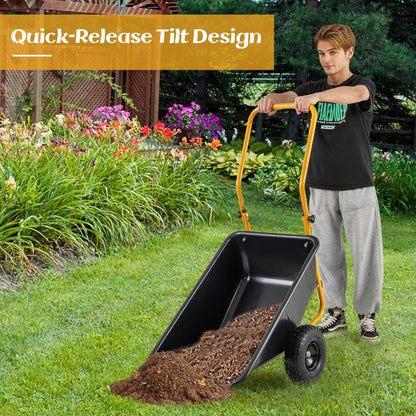Crack-resistant PP bin combines lightweight handling with durable, long-lasting garden performance