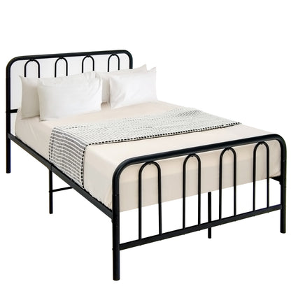Costway Full/Queen Size Metal Bed Frame with Non-slip Foot Pads Full Size