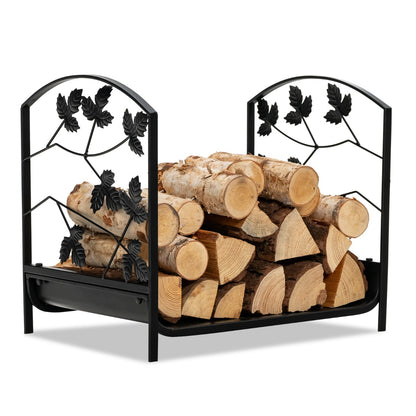 Heavy-Duty Firewood Rack with 50 kg Load Capacity for Stove, Fire Pit