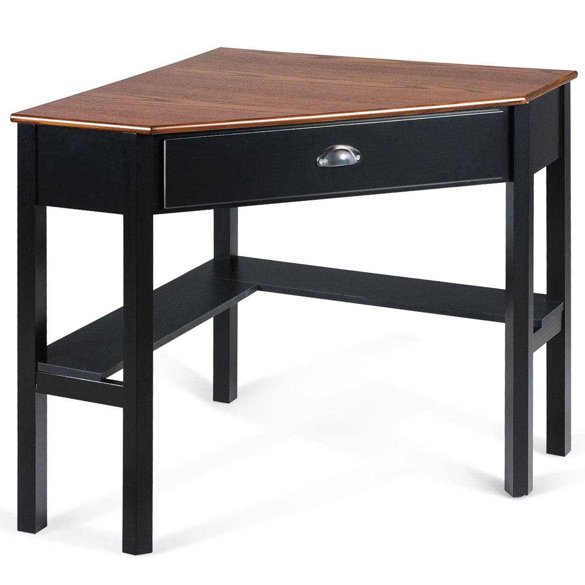Desk, drawer and shelf offer a combined weight capacity of up to 80 kg