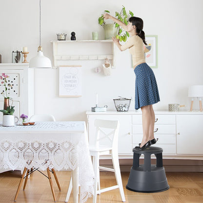 Kick Stool Ladder with Non-Slipping Platform for Kitchen/Bathroom
