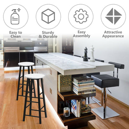 Durable P2 particleboard bar stools resist wear, deformation, and breakage for long-term use