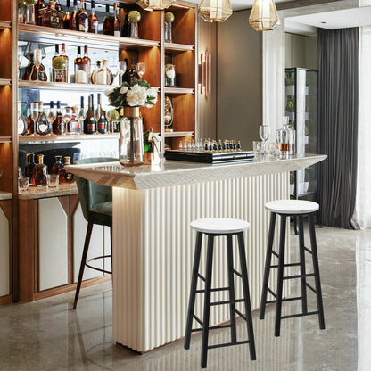 Compact pub stools are suitable for restaurants, cafes, pubs, patios, and family kitchens