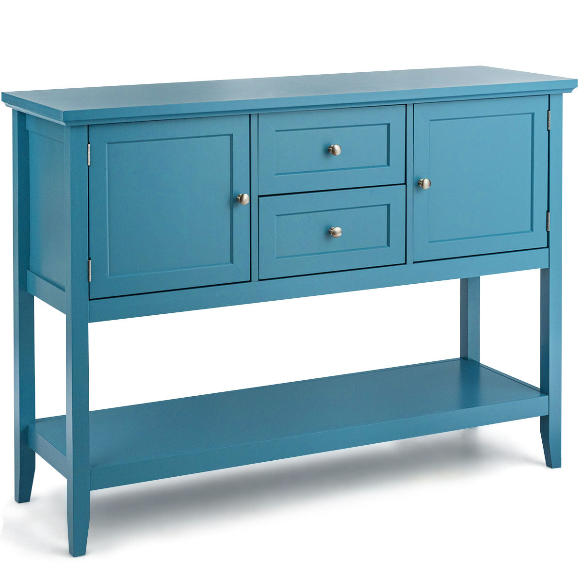 Buffet Sideboard Cabinet with 2 Drawers &amp; 2 Storage Cupboard
