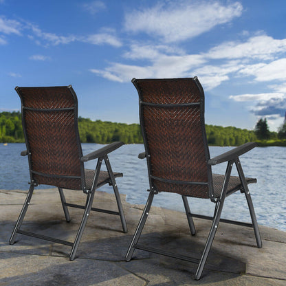 Portable reclining chairs are ideal for cafes, bars, camping, parties, and family gatherings