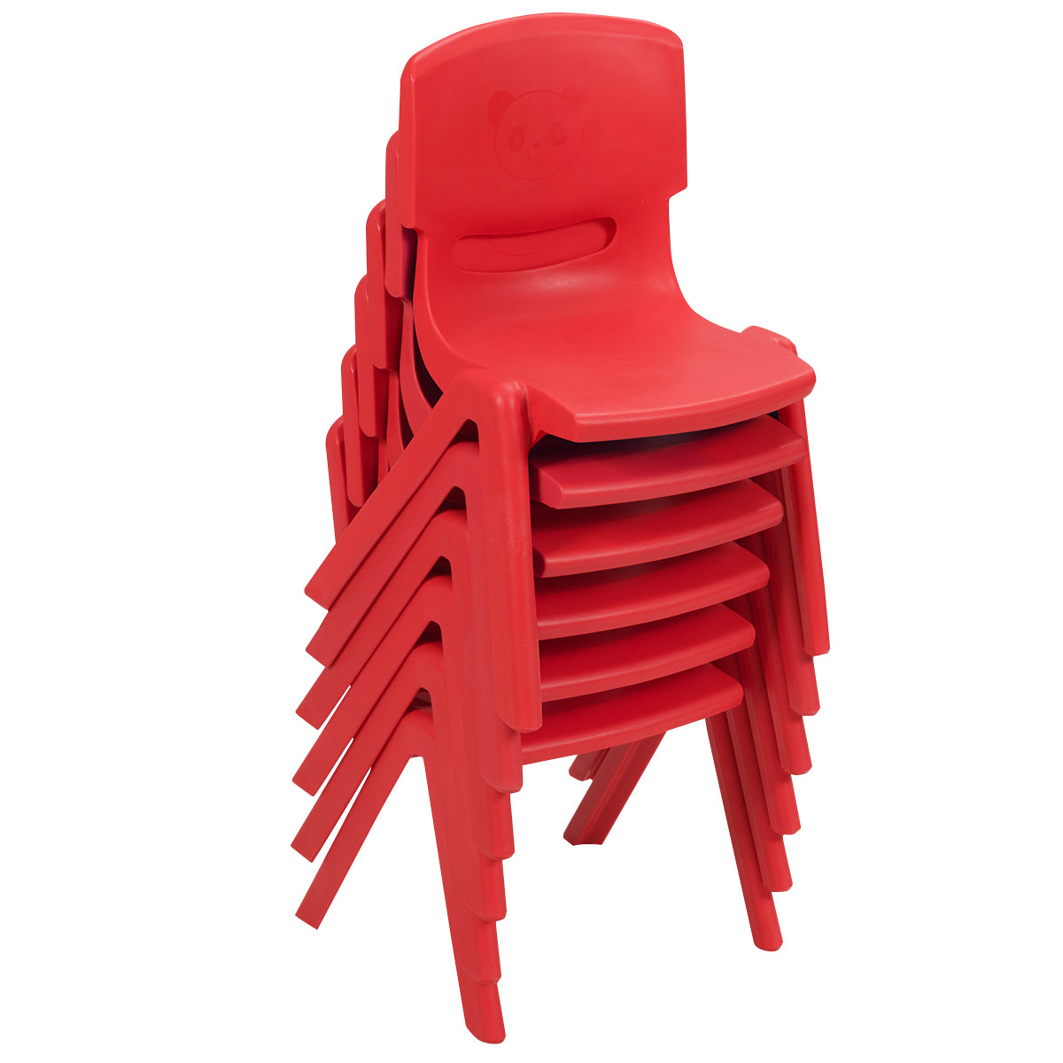 Safe kids furniture set features rounded corners to help prevent bumps and injuries