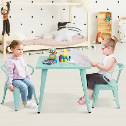 Kid’s Table and Chair Set with Adjustable Foot Pads