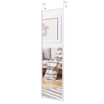 Full-Length Adjustable Hanging Mirror for Bedroom, Wall or Door Mount