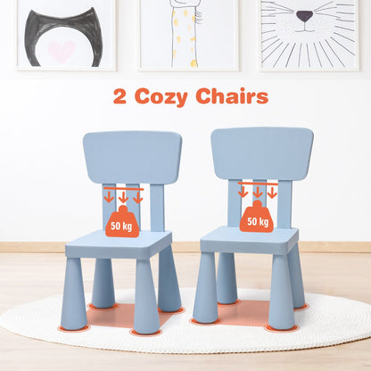 Ergonomic kids chairs provide broad seating and supportive backrests to encourage comfortable sitting posture
