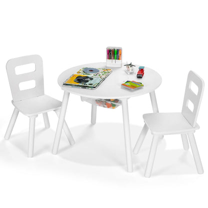 Compact kids table set suits bedrooms, living rooms, playrooms, nurseries, kindergartens, and children’s spaces