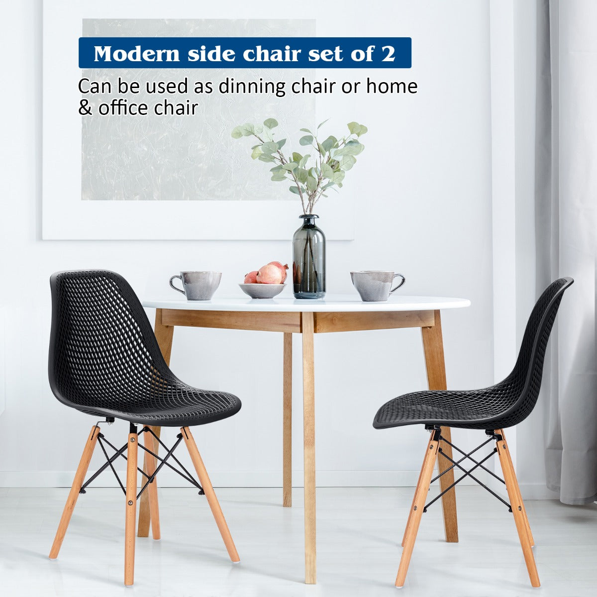 Water-resistant PP seats make daily cleaning and maintenance quick and simple