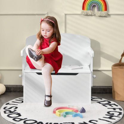 Sturdy wooden MDF construction supports up to 30 kg on the seat and 7 kg on the tabletop