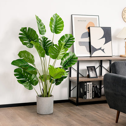 1.5M Artificial Tree Faux Monstera Deliciosa Plant for Indoor and Outdoor-1 Pack
