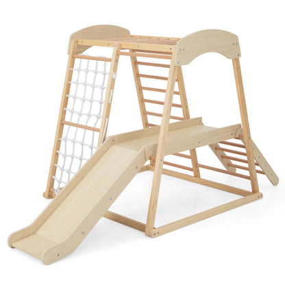 Large Size Climbing Toy Climber Playset with Metal Anchors for Toddlers