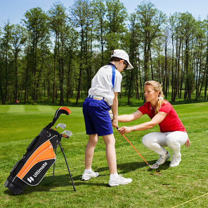 Junior Complete Golf Club Set for Age 11 to 13-Yellow