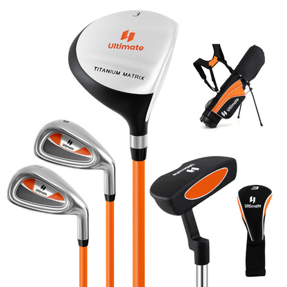 Junior Complete Golf Club Set for Age 11 to 13-Yellow
