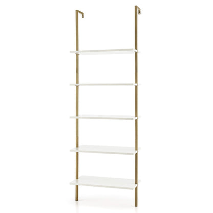 Wall Mounted Display Rack Bookshelf for Office-White