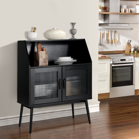Costway Free-standing Buffet Cabinet with Storage for Living Room, Kitchen, Dining Room