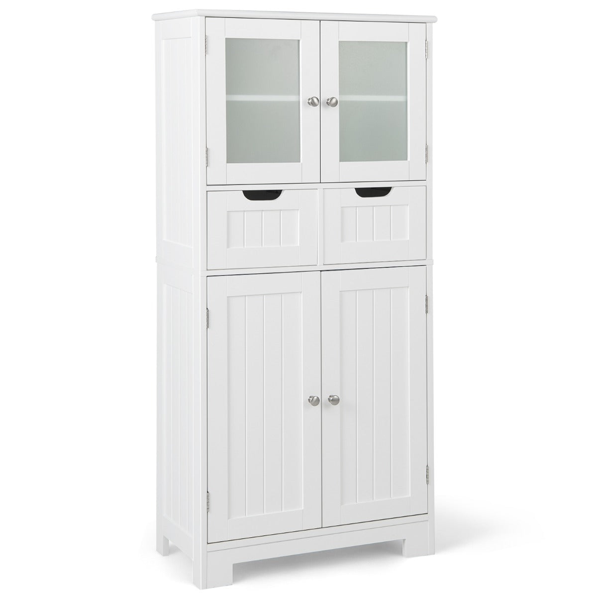 5-layer Freestanding Floor Cabinet for Bath