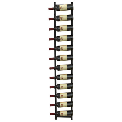 Rust-proof Metal Wall Mounted Wine Rack for 6/9/12 Bottles-12 Bottles