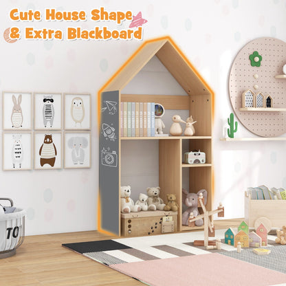 Space-saving children's furniture set with chair that tucks neatly beneath the desktop when not in use