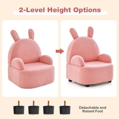 Compact 54 x 48 x 58 cm toddler sofa fits bedrooms, nurseries, playrooms and living rooms