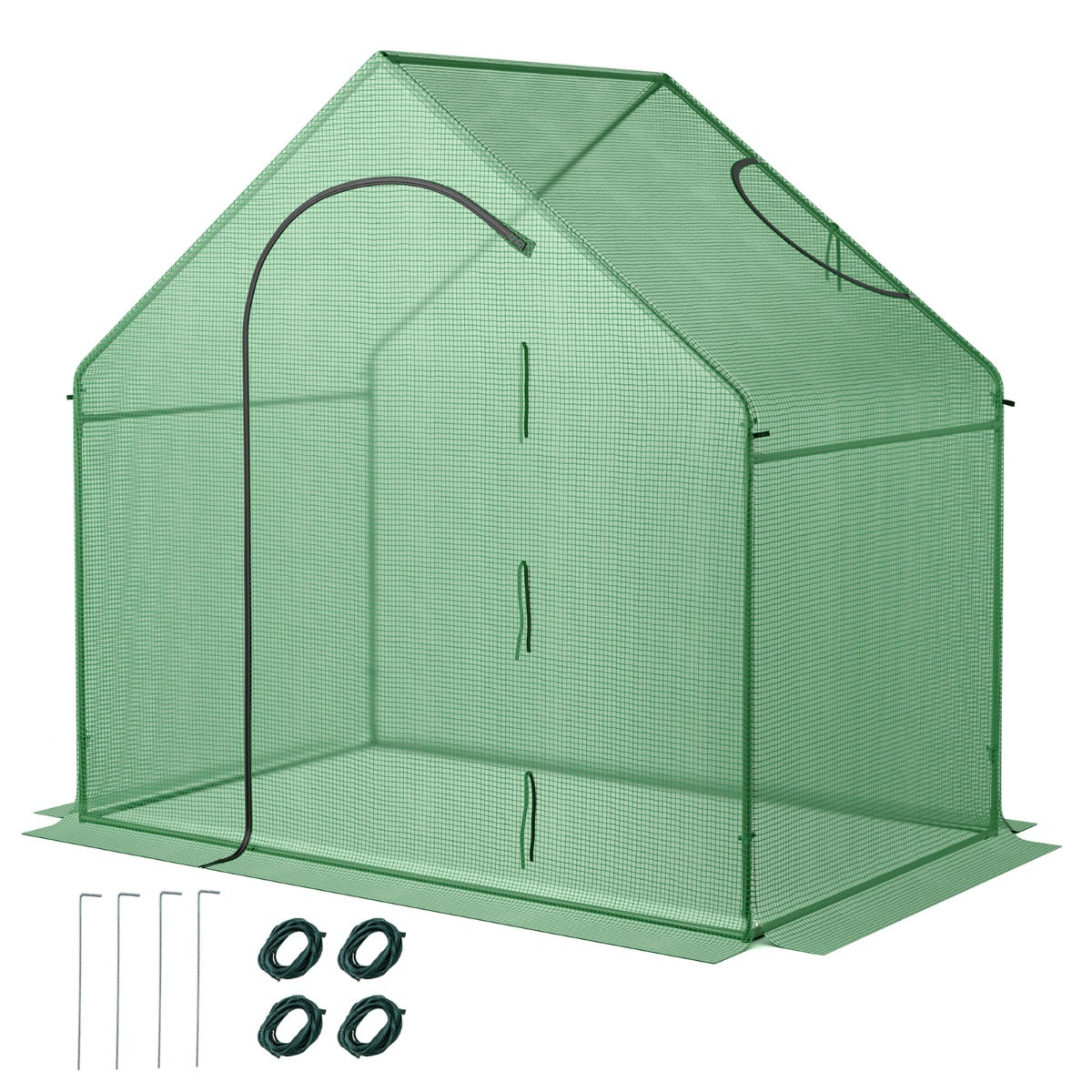 Mini Walk-in Greenhouse with PE Cover
