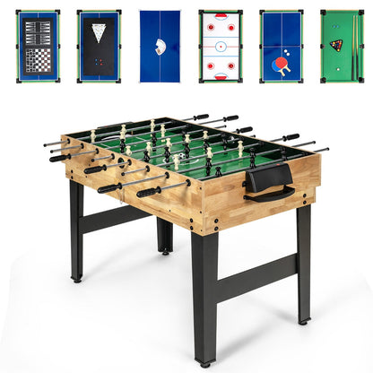 10-in-1 Multi-Game Table for Family Fun, Clubs, and Parties - 105.5 cm