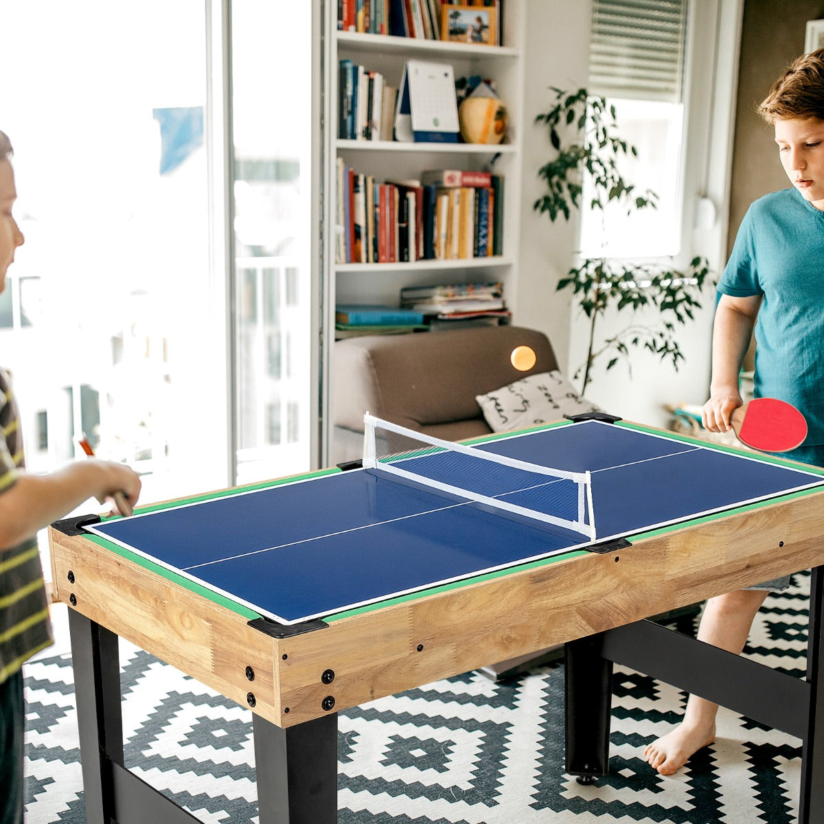 10-in-1 Multi-Game Table for Family Fun, Clubs, and Parties - 105.5 cm