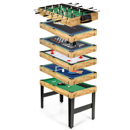 10-in-1 Multi-Game Table for Family Fun, Clubs, and Parties - 105.5 cm