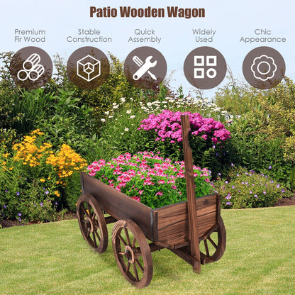 Four 30 cm wheels provide flexible movement while the adjustable handle makes repositioning easy