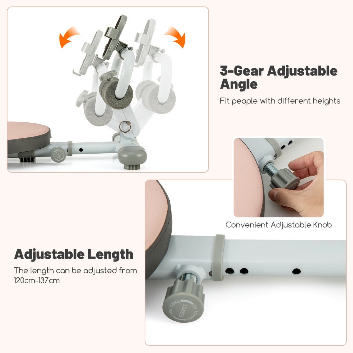 Multifunctional abdominal training bench supports up to 150 kg for reliable home fitness use