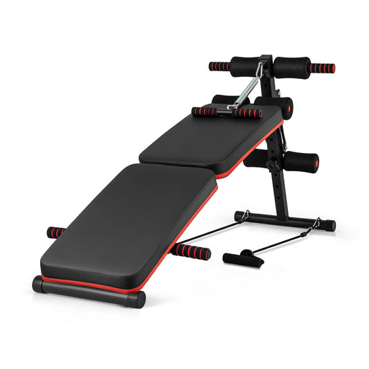 Costway Multifunctional Sit up Bench with 4 Adjustable Positions