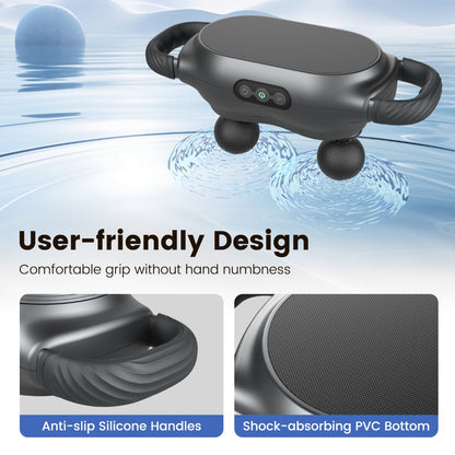 Massage Gun Deep Tissue Multipurpose Electric Massager-Black